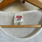 1980s White Levis Netting Vest T-Shirt Top
