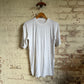 1980s White Cotton Blank T-Shirt