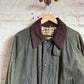 1990s Blue Wax Cotton St Michaels Jacket Coat