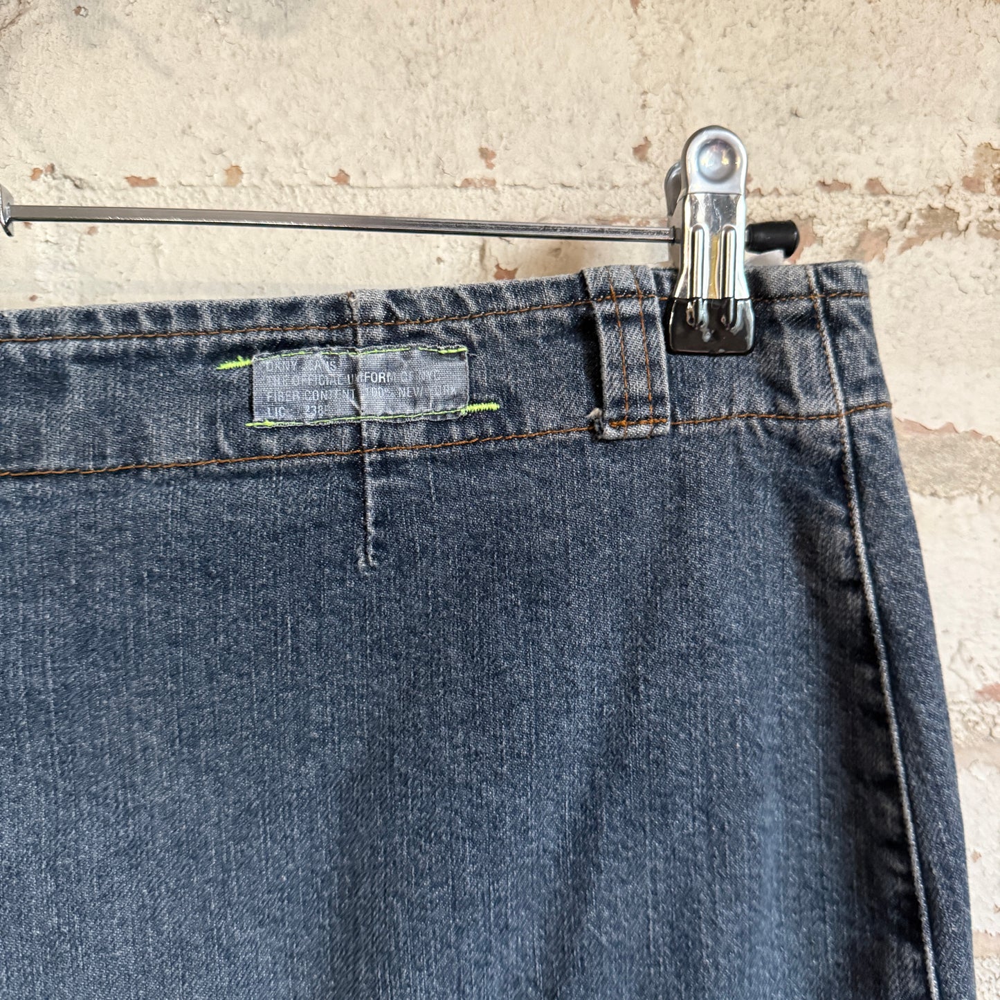 2000s Y2K Denim DKNY Skirt