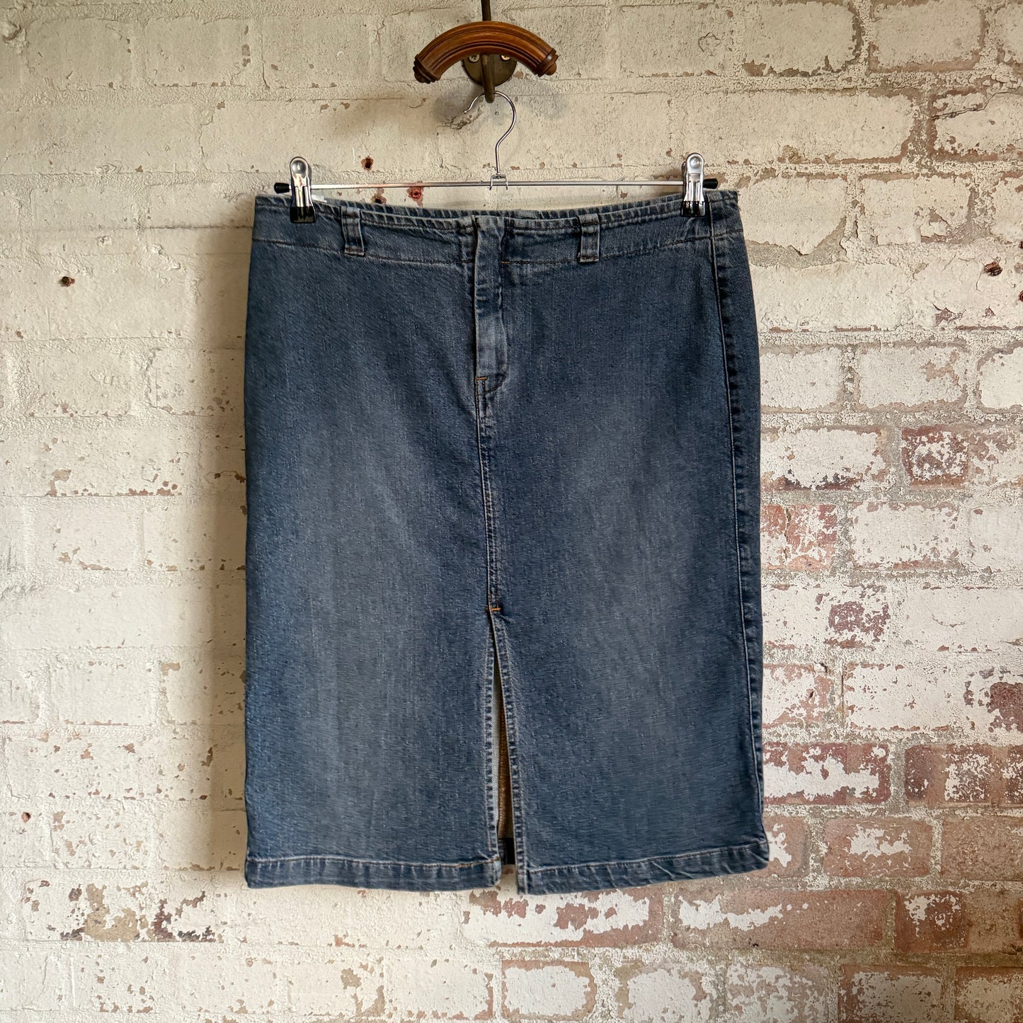 2000s Y2K Denim DKNY Skirt
