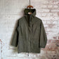1970s Green Ventile British Zip Up Walking Jacket