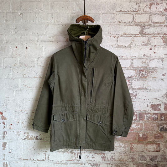 1970s Green Ventile British Zip Up Walking Jacket