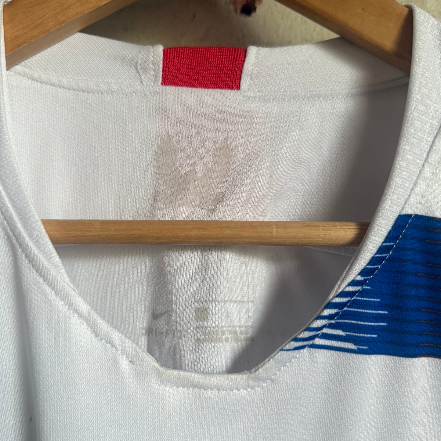 2000s Nike USA Home Football Kit Shirt