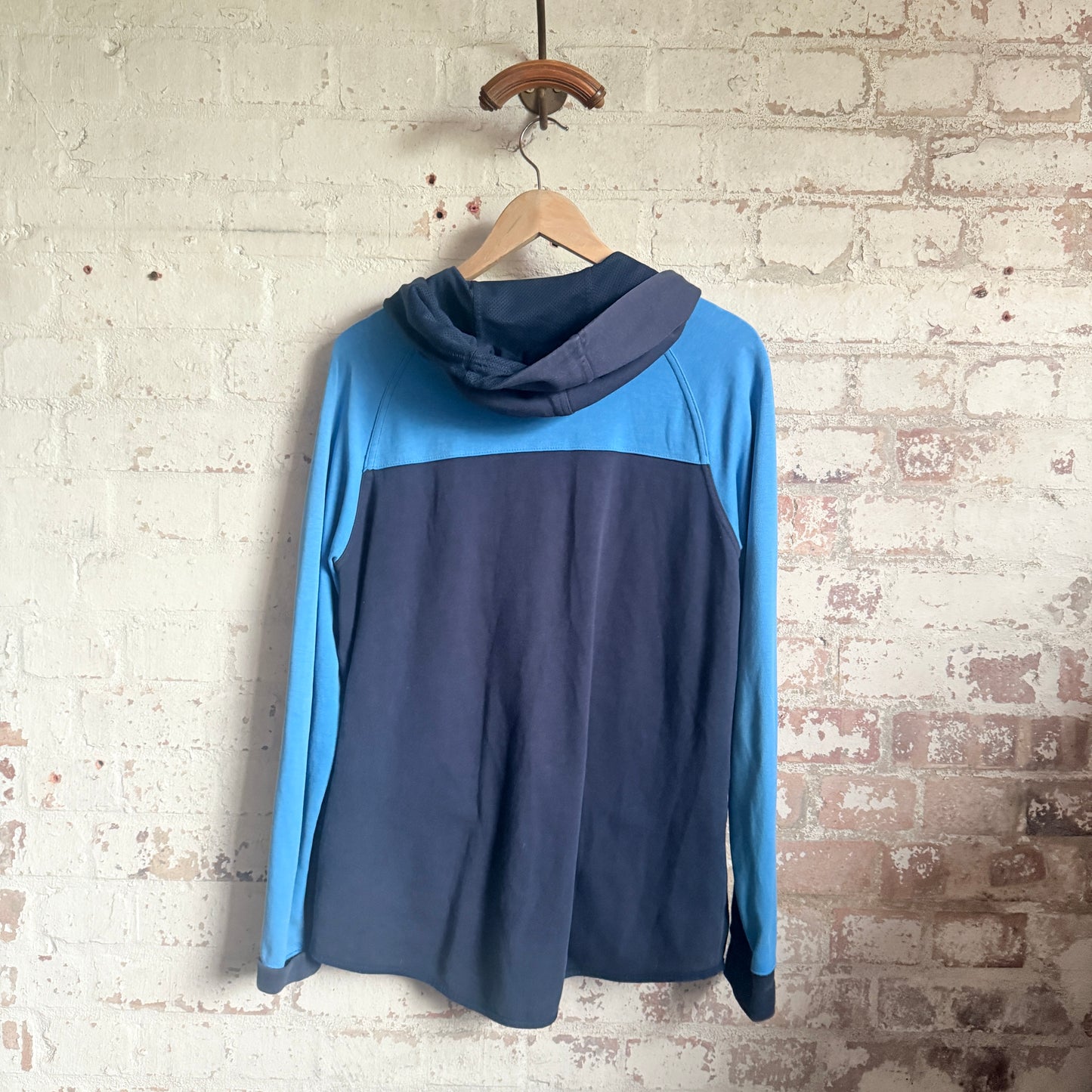 Navy and Blue Nike Zip Up Hoodie