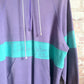 1980s Purple Champion Zip Hoodie Jumper