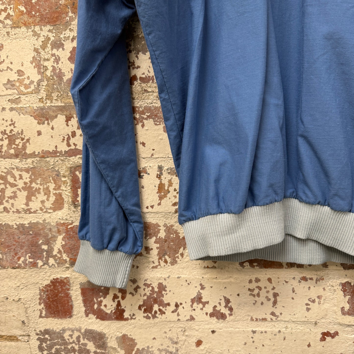 1970s Blue Adidas Graphic Sweatshirt Jumper