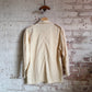 1970s Cream Embroidered Shirt Jacket