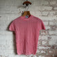 1970s Pink British Rayon Sports T-Shirt