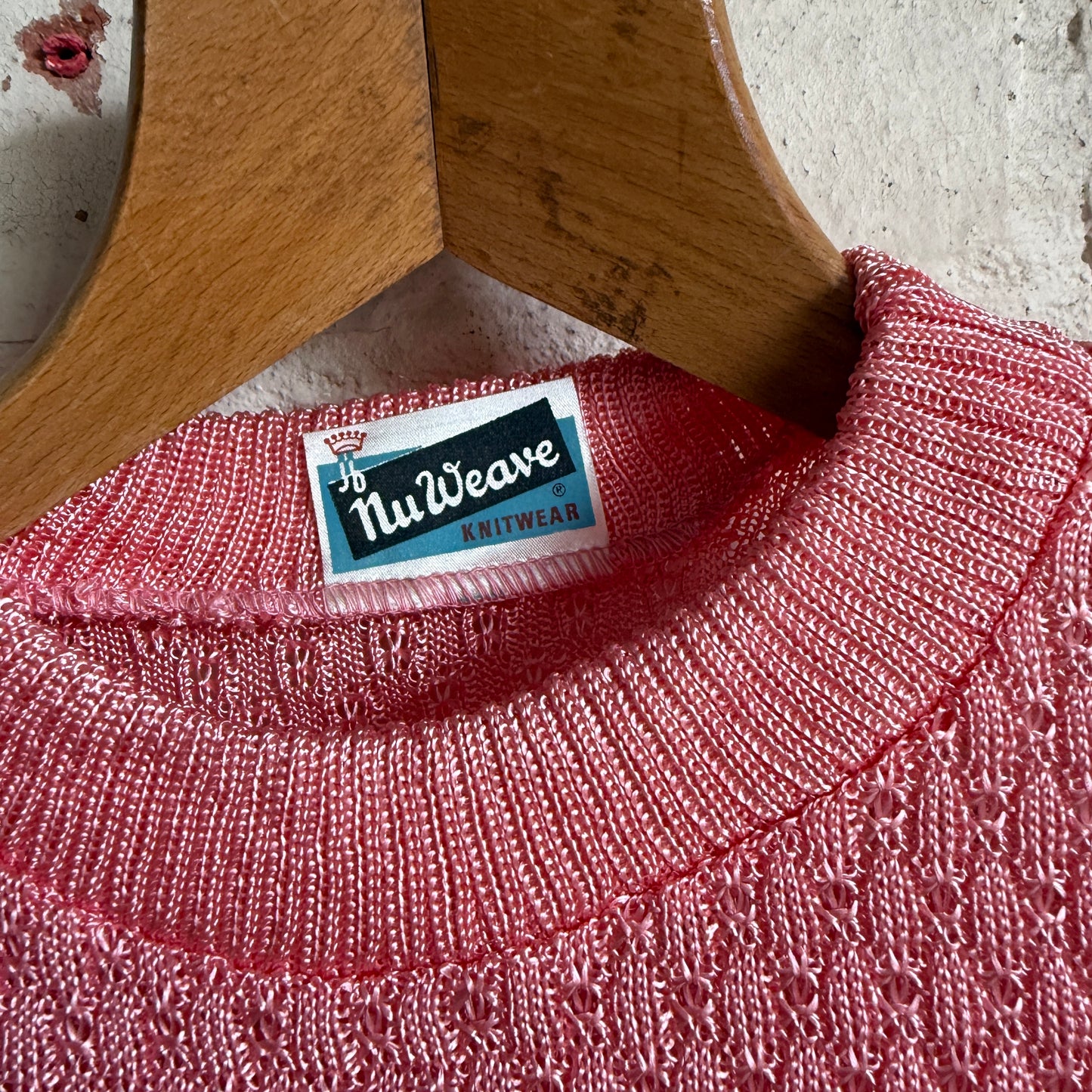 1970s Pink British Rayon Sports T-Shirt