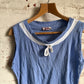 1960s Blue Holstar British Cotton vest Top