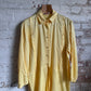 1970s Yellow Unusual Blouse Shirt Top