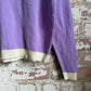 1940s Purple Wool Knitted British Jumper