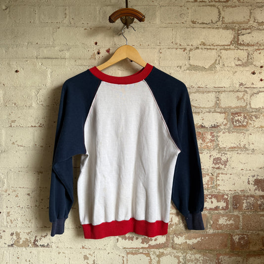 1970s Multicoloured raglan Sweatshirt