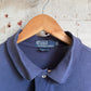 1990s Navy Ralph Lauren Polo Shirt Top