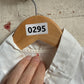 1960s White Button Rayon Blouse Top