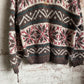 1980s Wool Patterned Knitted Jumper
