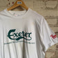 1990s White Exeter Uni Graphic T-Shirt