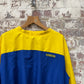 1990s Yellow and Blue Polo Sport Ralph Lauren Sweatshirt