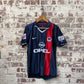 1990s Navy PSG Home Football KIt Shirt