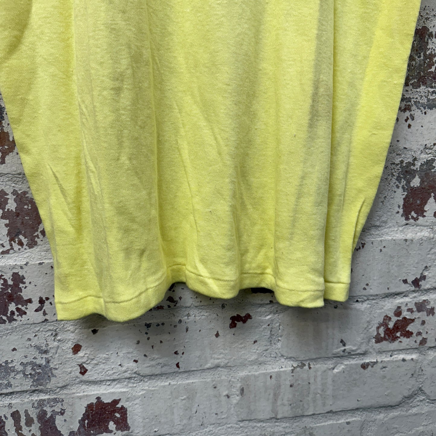 1970s Yellow Blank T-Shirt