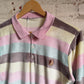1980s Pink Striped Velvet Shirt