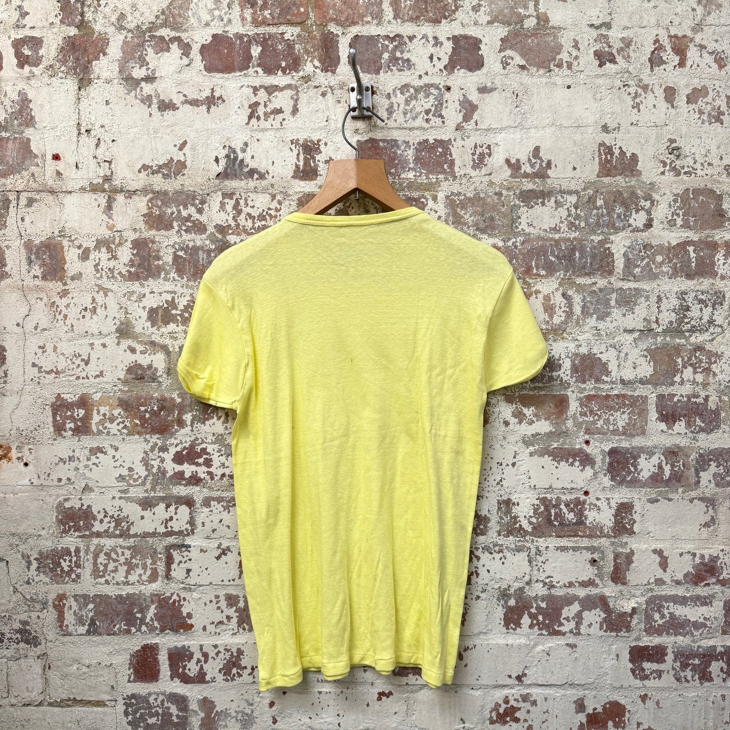 1970s Yellow Blank T-Shirt