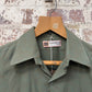 1970s Green Italian Shooting Button Up Shirt