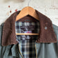 Vintage Green Wax British jacket Coat