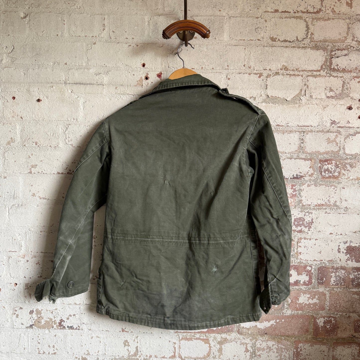 1960s Green Four Pocket Military Field Jacket