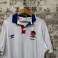 1990s Umbro England Rugby Shirt Top