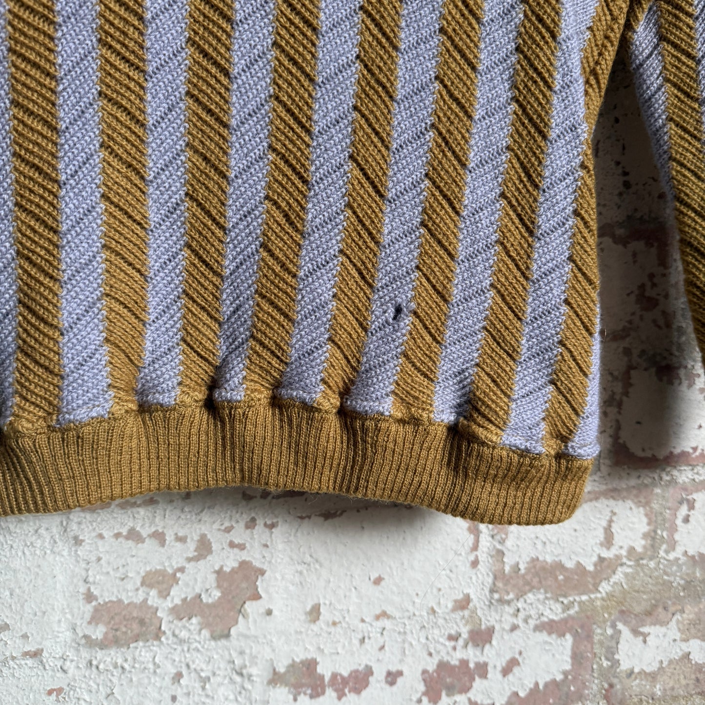 1970s Knitted Striped Jumper