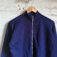 1970s Navy Zip Up Track Top