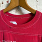 1970s Red Graphic College T-Shirt