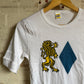 1970s White Graphic Lion T-Shirt
