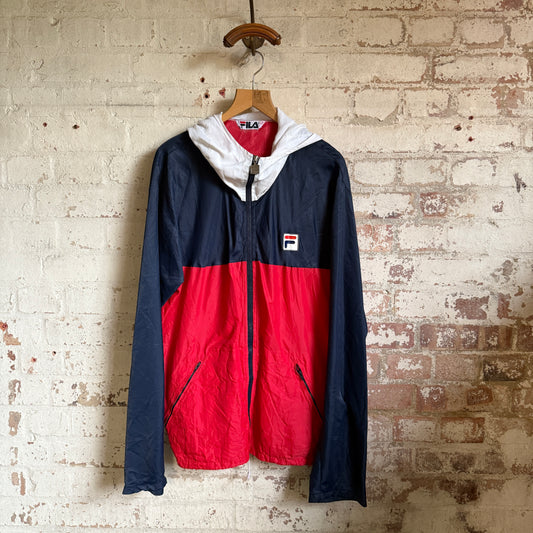 1980s Navy Fila Lightweight Track Jacket