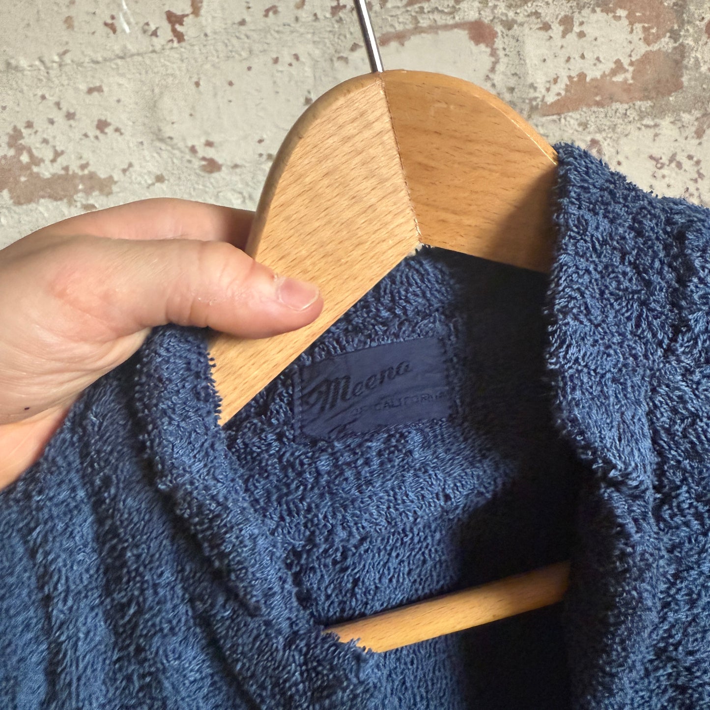 1950s Navy American Towelling Shirt