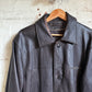 1990s Brown Leather Jacket Coat