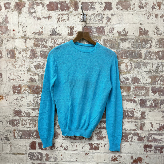 1960s Unusual British Knitted Wool Jumper