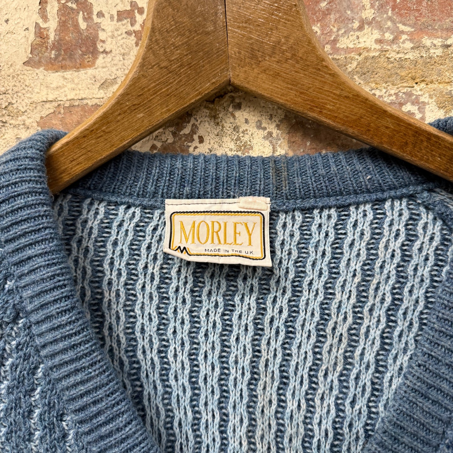 1970s British 'Morley' Knitted Jumper