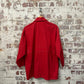 1980s Red Firemans Clip Jacket