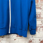 1980s Blue zip Up Track Top