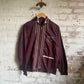 1970s Maroon Zip Cagoule Jacket Coat