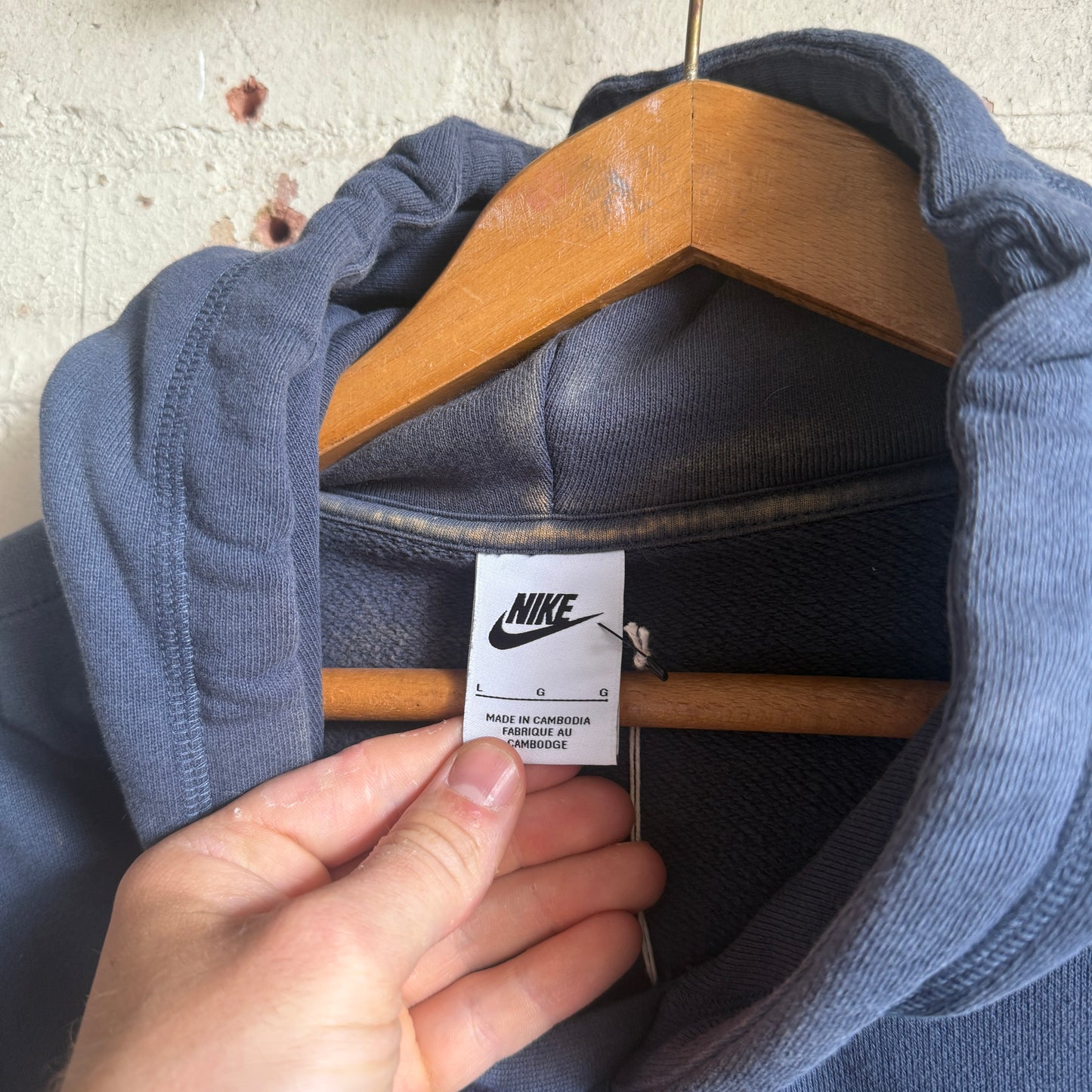 Navy Nike Sweatshirt Hoodie Jumper