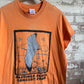 2000s Faded Orange Hastings Graphic T-Shirt