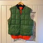 1960s Reversible Down Filled Puffer Gilet Jacket