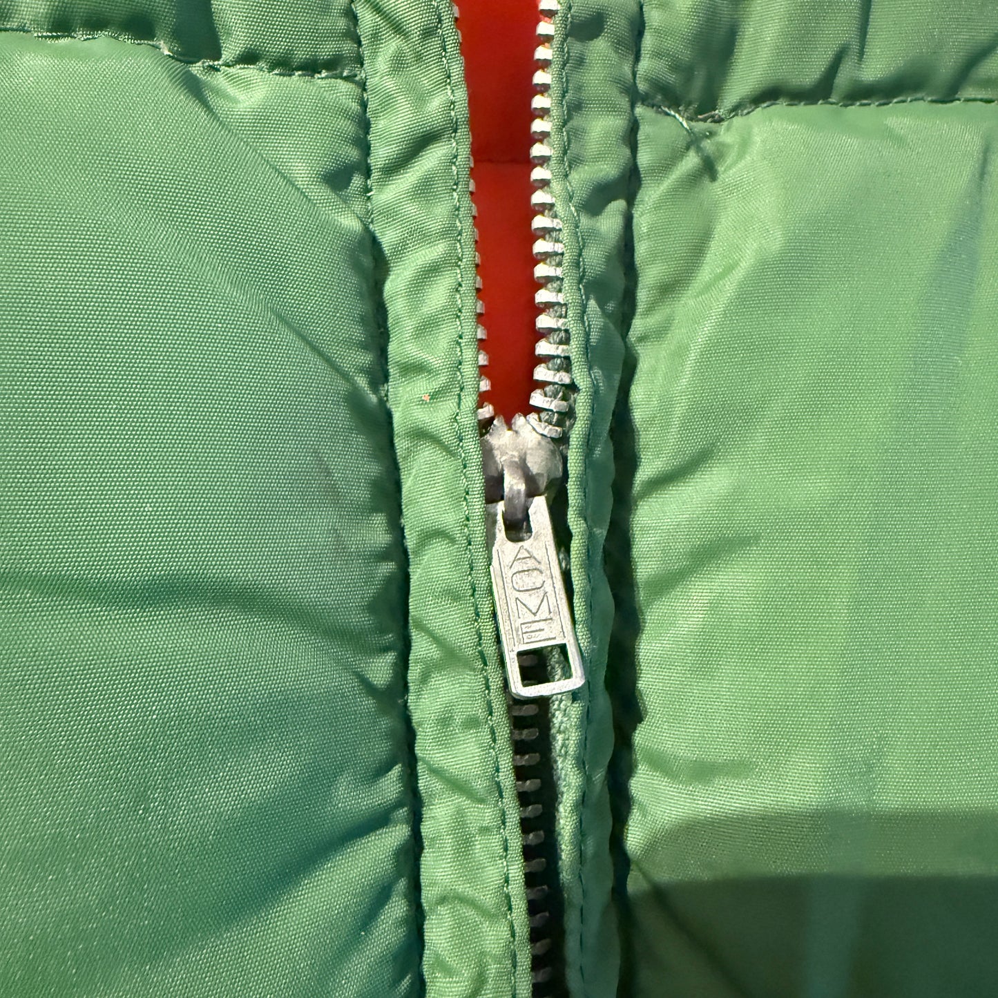 1960s Reversible Down Filled Puffer Gilet Jacket