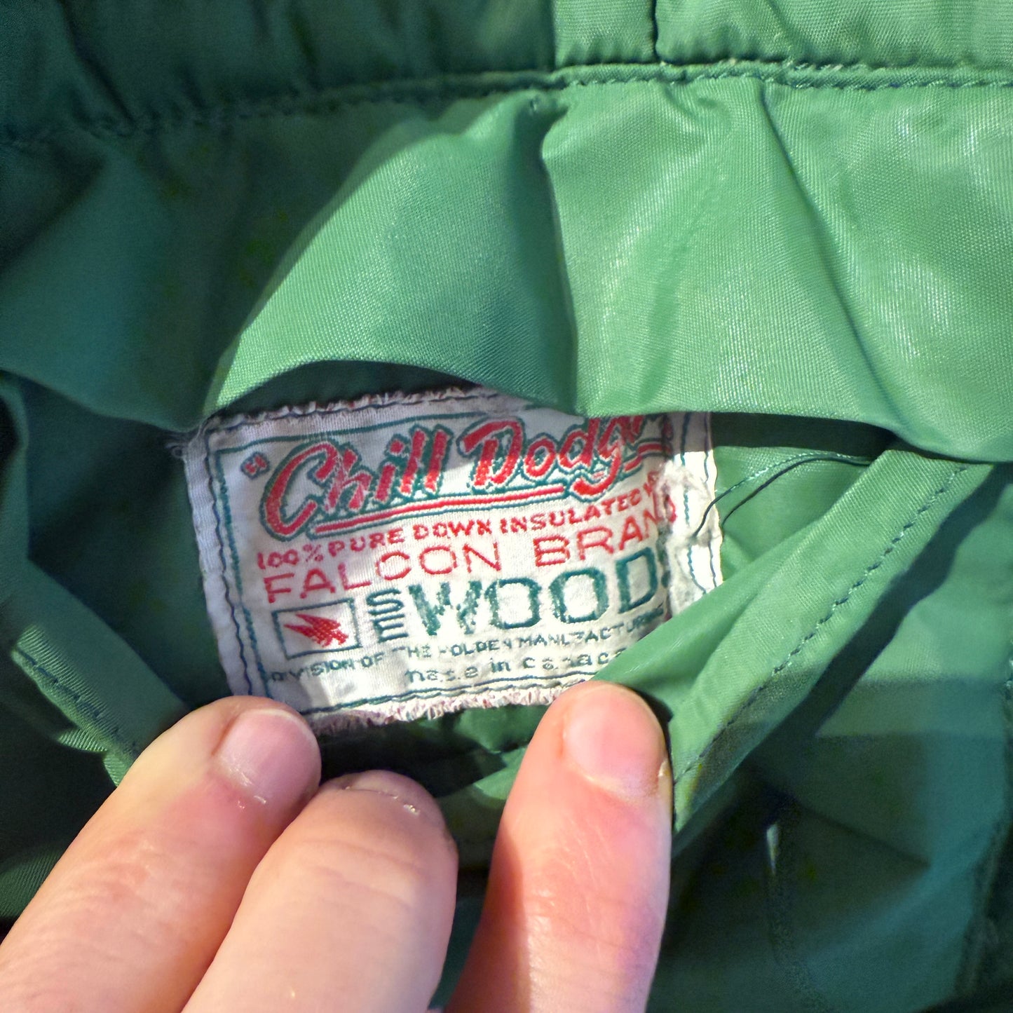 1960s Reversible Down Filled Puffer Gilet Jacket