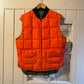 1960s Reversible Down Filled Puffer Gilet Jacket