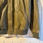 1980s Green leather Bomber Jacket Coat